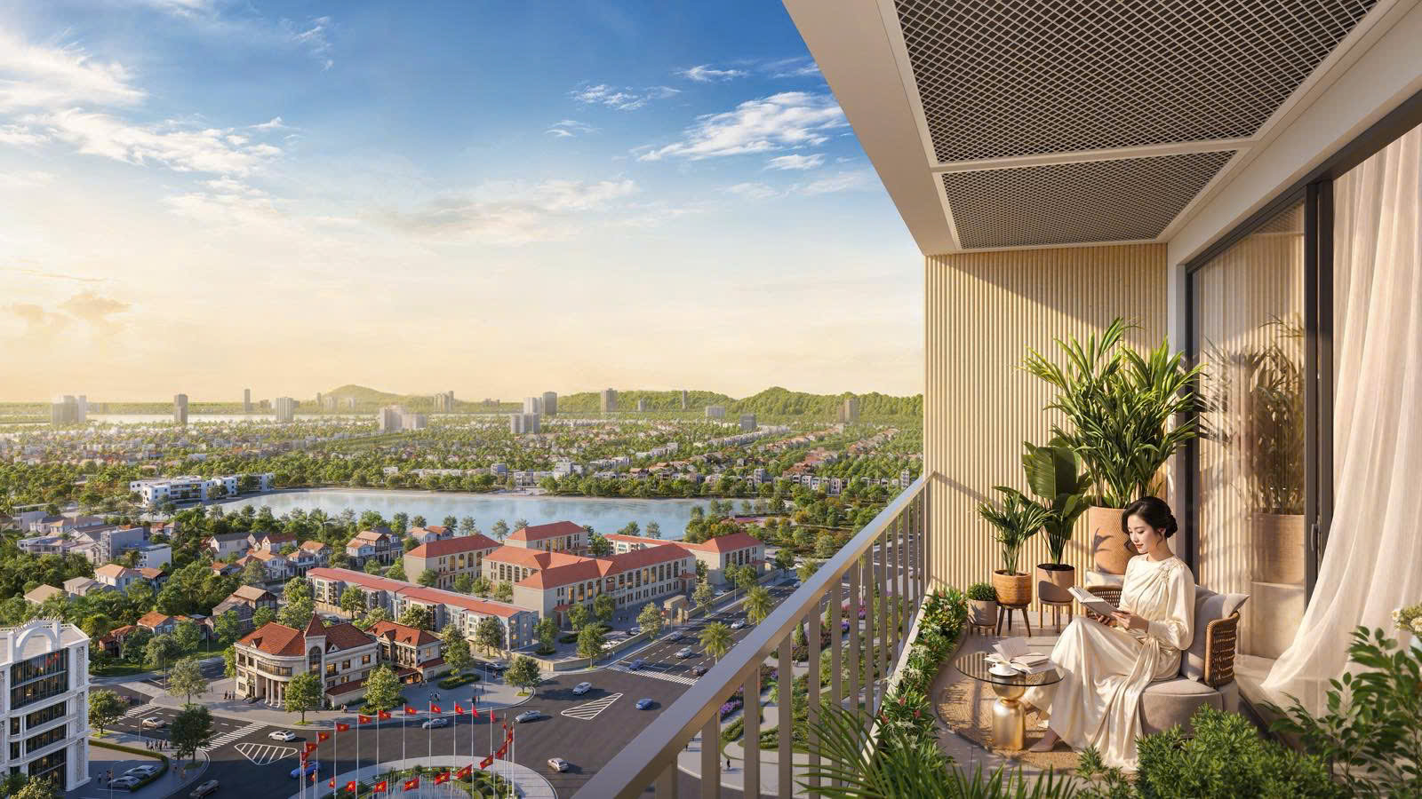 Tầm nhìn căn hộ Sun Glory Residence
