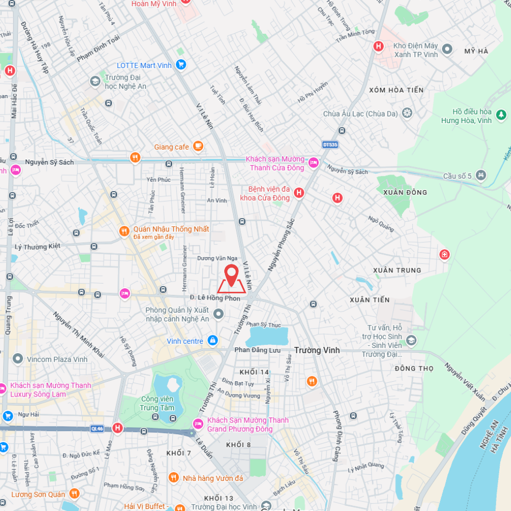 Sun Glory Residence ở đâu? Vị trí Sun Trường Vinh tại bùng binh Hải Quan